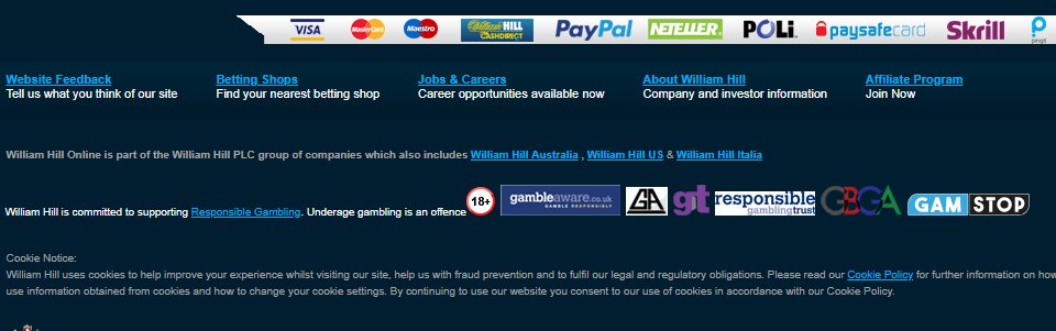 William Hill in South Africa